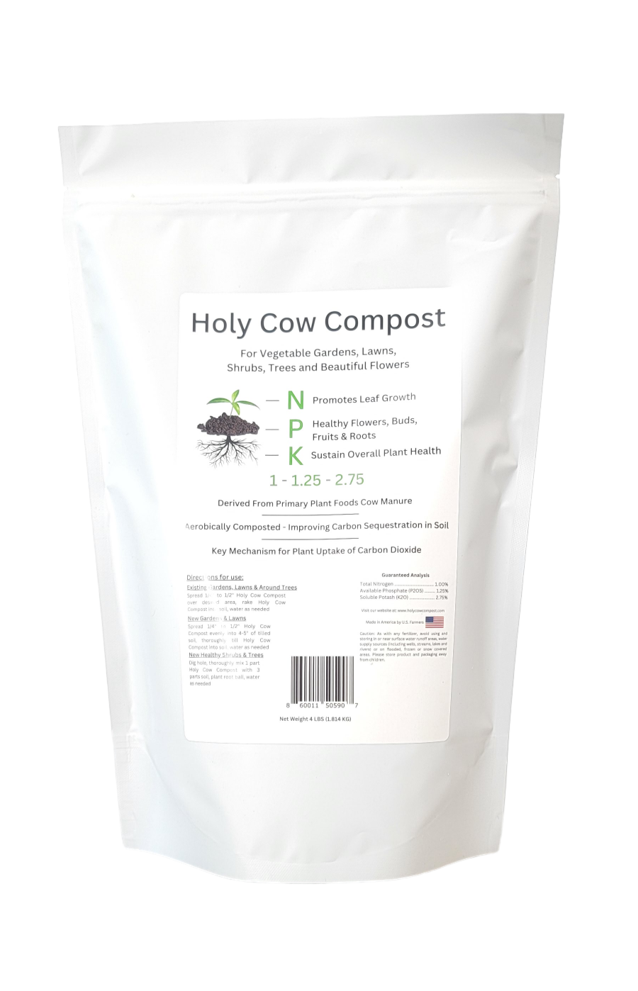 Holy Cow Compost (4 lbs)