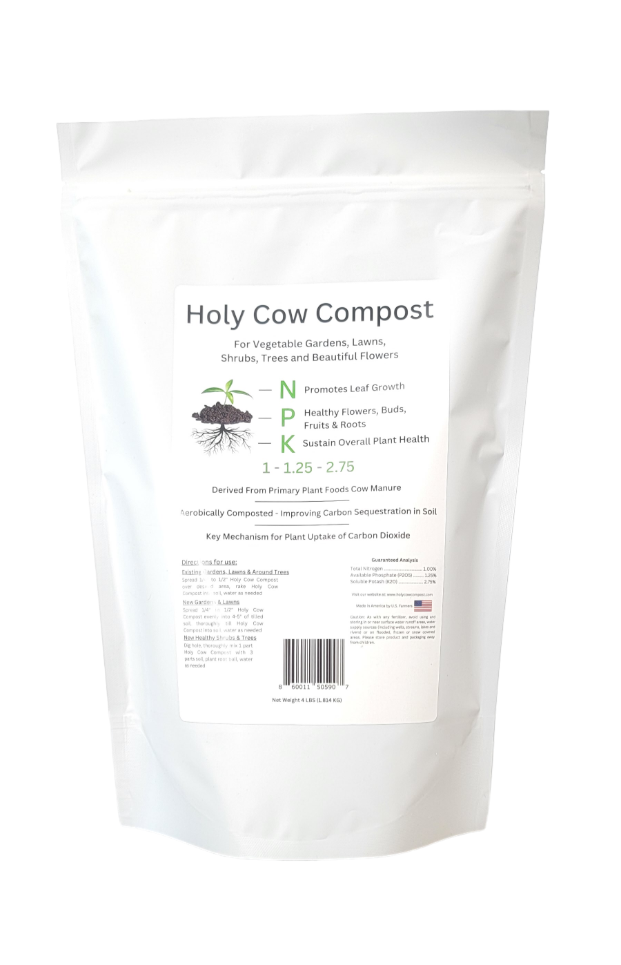 Holy Cow Compost 4lb